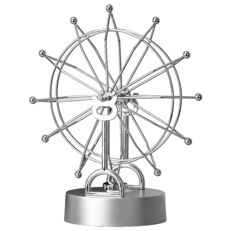 简约现代客厅电视柜酒柜装饰品摆件创意旋转摩天轮摆设高级感礼物