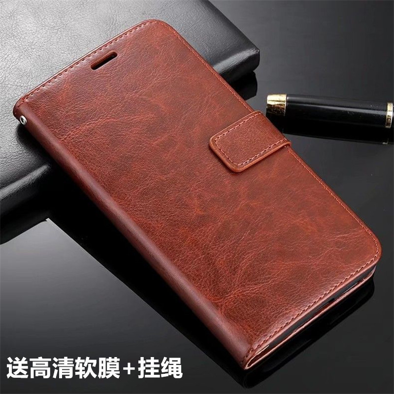 Samsung S10E Mobile Phone Leather Case Sm-G9700 Anti-Drop 5.8inch Flip-Cover Style Smg97Oo Silicone Soft Galaxy S10E Full-Cover Case Sl0E for Men and Women with Screen Protector and Lanyard