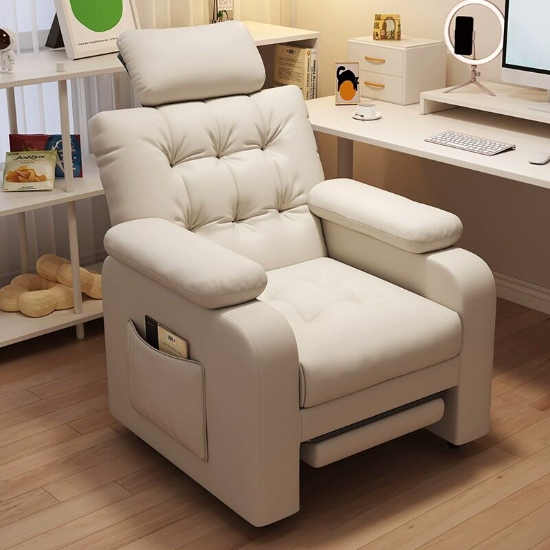 Computer Chair Sofa Chair Sub Single Home Office Chair Sloth Game Main Playable Sleeping Room Internet Café Electric Racing Chair-Taobao