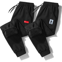 2019 autumn new casual pants trousers men Korean version of trickle pants student toe guard sports pants