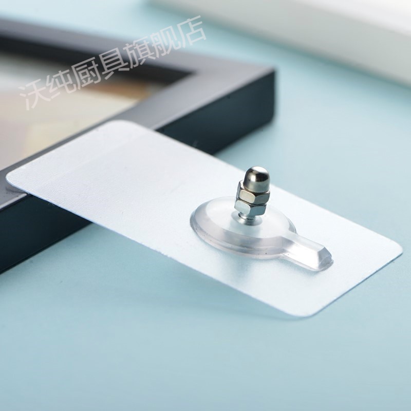 Frame small ceramic tile hook hanging wall holing free calligraphy and painting decorative nails mural non - trace'm equipment not wall absorption