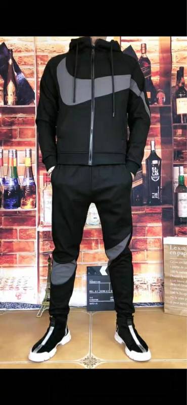 638 set men's casual sports suit fashion trend men's spirit handsome versatile temperament personality self-cultivation