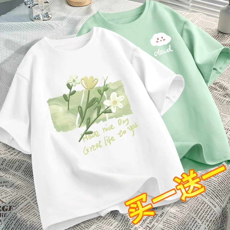 Коротко рукавная футболка, женская летняя одежда 2026 новый Dopamine wear футболка женская летняя топ дизайн нишевая одежда