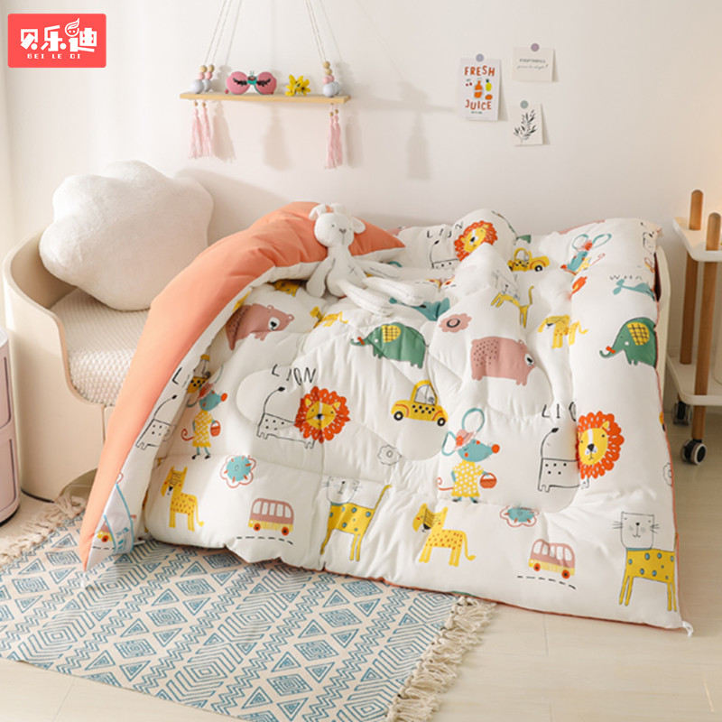 Baby quilt baby quilt winter thickened children's kindergarten quilt quilt core nap small cover is universal to all seasons