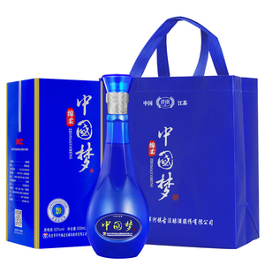 【6个礼袋】中国梦52度500ml*6瓶