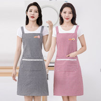 Cotton home apron high-grade hipster kitchen cooking breathable strap fashion waist cotton anti-fouling work clothes
