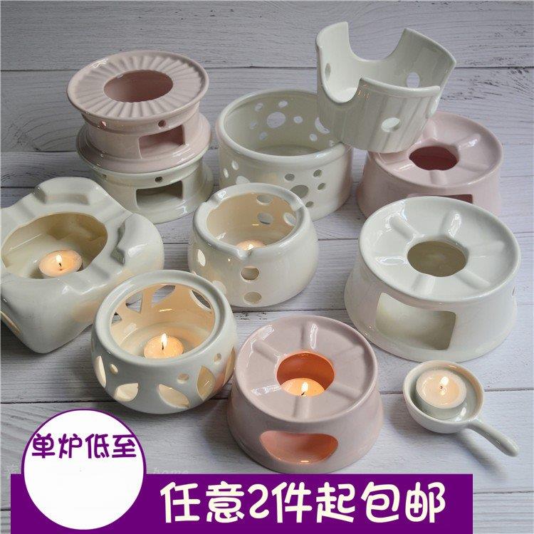 Flower tea kettle insulation base temperature ceramic tea based heating furnace heating glass teapot base to boil tea