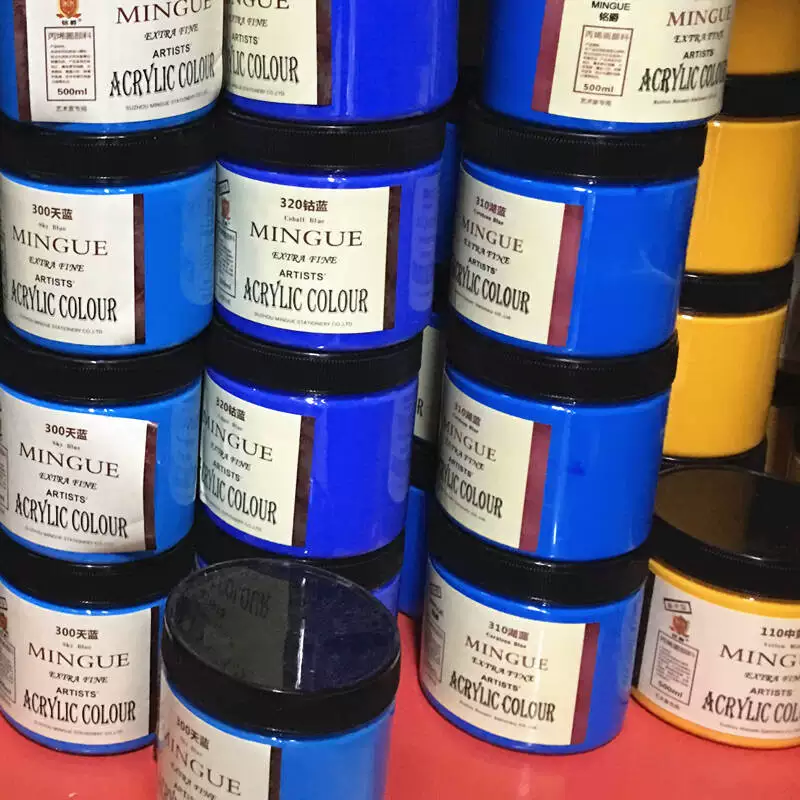 Пигмент белый водостойкий акрил, черная краска, DIY, 500 мл, не линяет, роспись, граффити