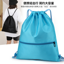 Custom Large Capacity Basketball Bag Oxford Cloth Waterproof Sports Fitness Bag Foldable Light Fashion Backpack Casual Bag
