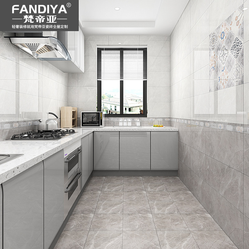 Sanskrit Northern Nordic Kitchen Makeup Room Tile 300x600 Wall Wall Brick Bathroom toilet Porcelain Sheet Anti Slip Floor Brick