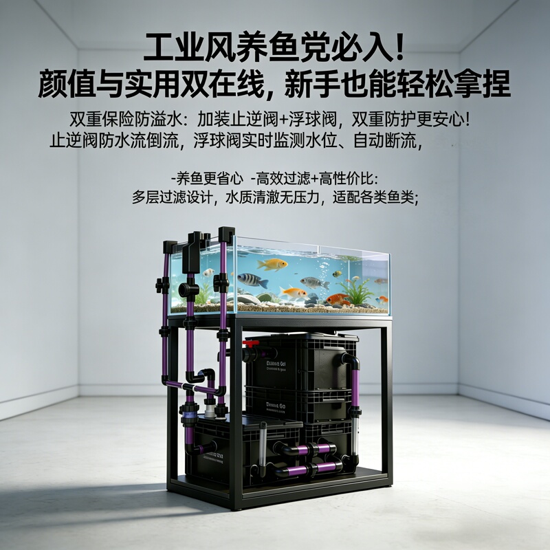 Industrial Style Fish Tank Siphon Bottom Filter Circulation Box Complete Set of Bottom Filter Stream Trickle Box Turtle Bottom Filter Filtration System Industrial Style Fish Tank Siphon Bottom Filter Circulation Box Complete Set of Bottom Filter Stream Trickle Box Turtle Bottom Filter Filtration System