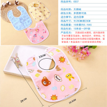 Baby boys fairy tale male and female baby by buckle baby boy velvet water towel waterproof to eat around the dinner bib