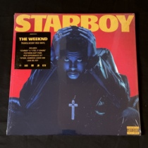 现货 The Weeknd STARBOY 盆栽 红胶 黑胶唱片LP 蠢朋克