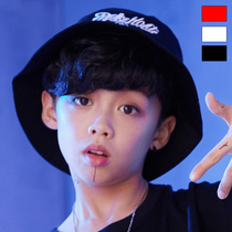 Uffman childrens fishermans hat less hiphop street dance hip hop trendy hats male and female children acting out accessories