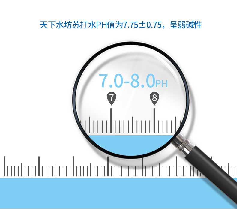 天下水坊苏打水350ML整箱12瓶