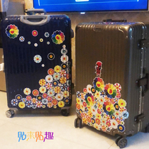111 cute suitcase suitcase stickers personalized trendy brand laptops skateboard guitar stickers waterproof