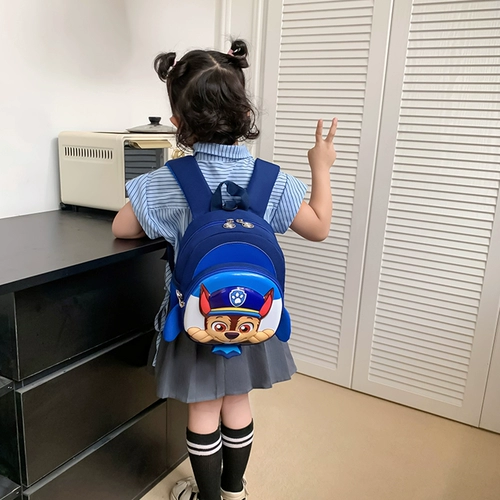 Школьный рюкзак для детского сада, мультяшная милая сумка для мальчиков, анти-потеряшка