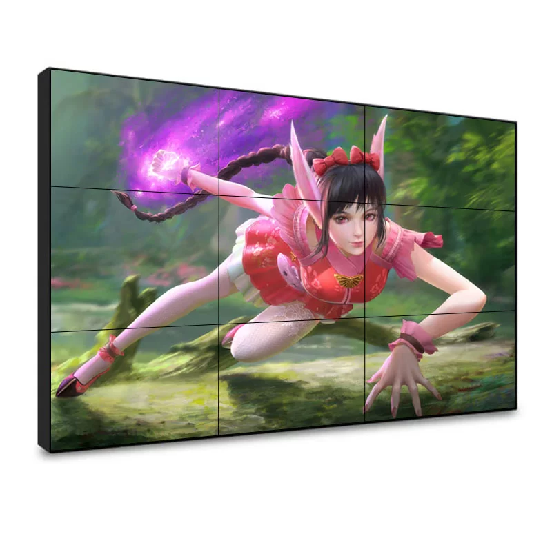 32/43/46/55 -inch stitching screen advertising machine HD LCD LED wall -mounted display smart monitoring screen TV wall