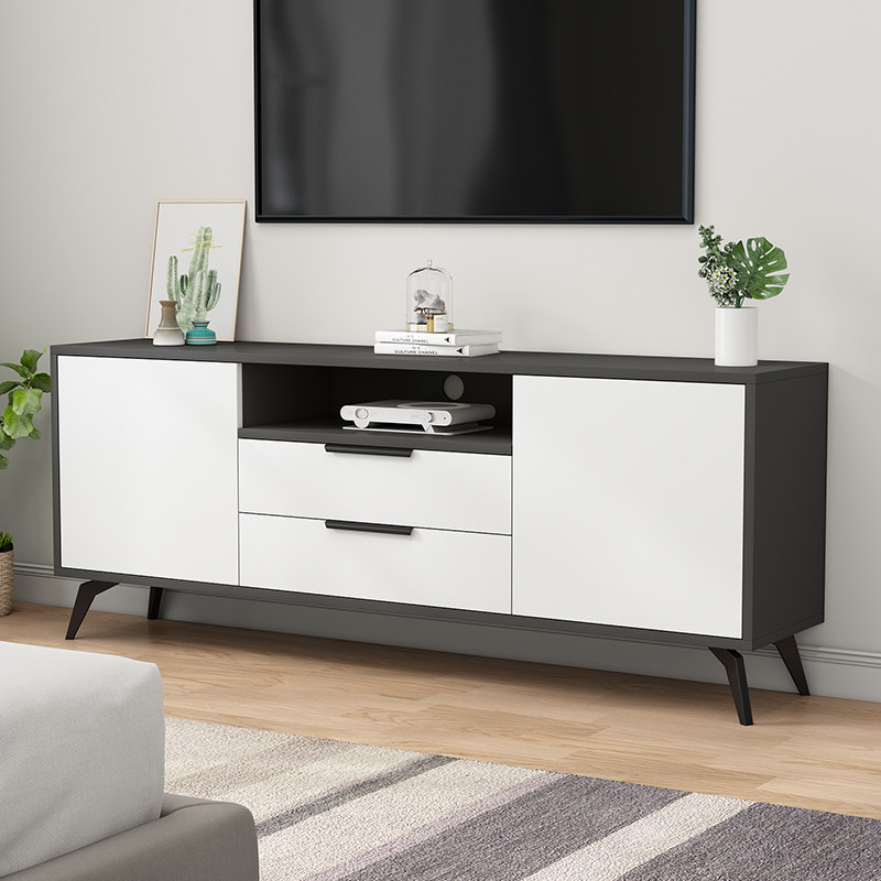 TV cabinet minimal bedroom living room modern small household furniture simple and multi-functional Nordic wind TV cabinet
