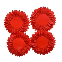 Red sunflower holding flower National Day dance performance sunflower red song chorus sports meeting entrance handheld object