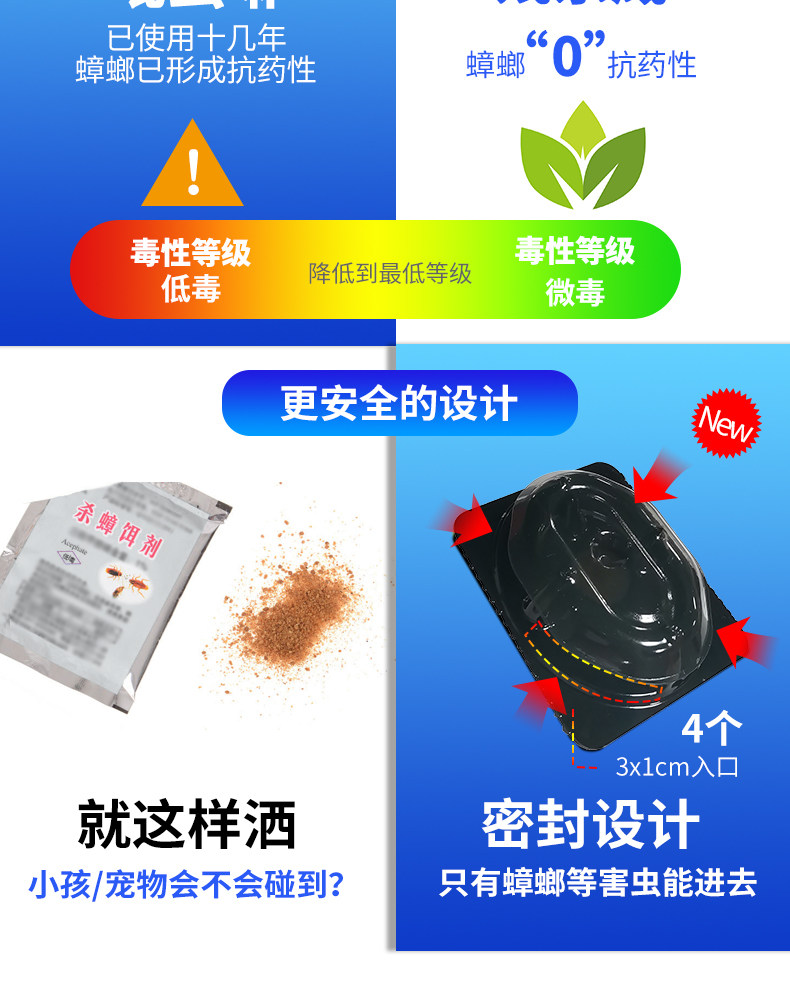 蟑螂克星  家用无毒蟑螂药一窝端灭 图3