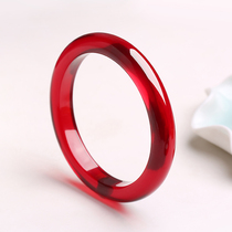 Natural second generation old beeswax bracelet blood pearl hand jewelry chanterelle yellow bracelet female model to send mom birthday gift