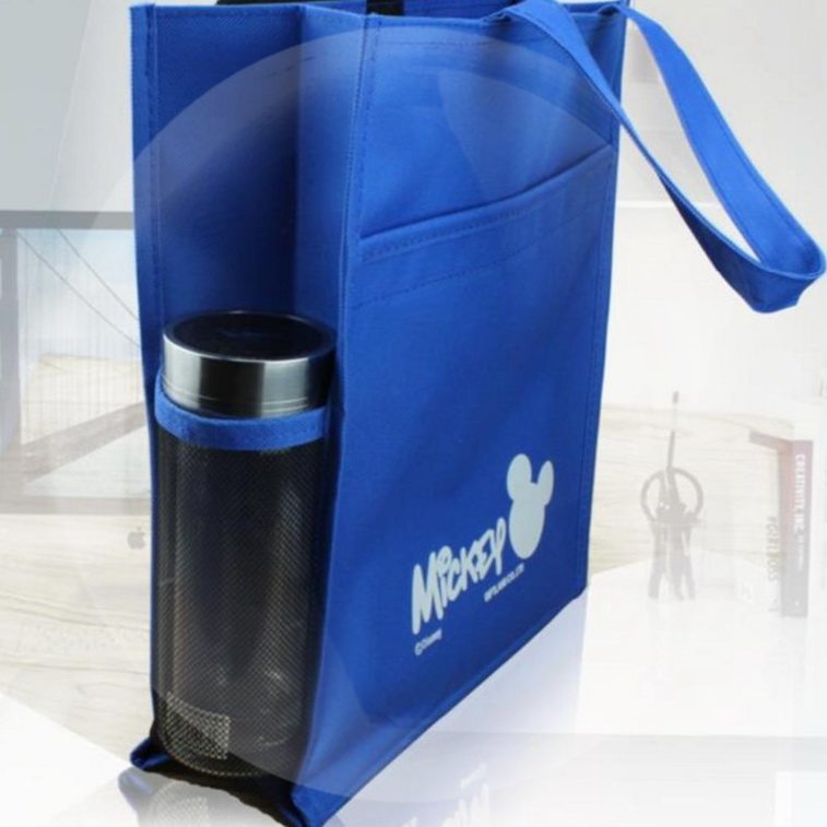 Middle school student painting student bag hand sail handbag canvas pocket hand carry high fabric hand carry boys and children summer bag