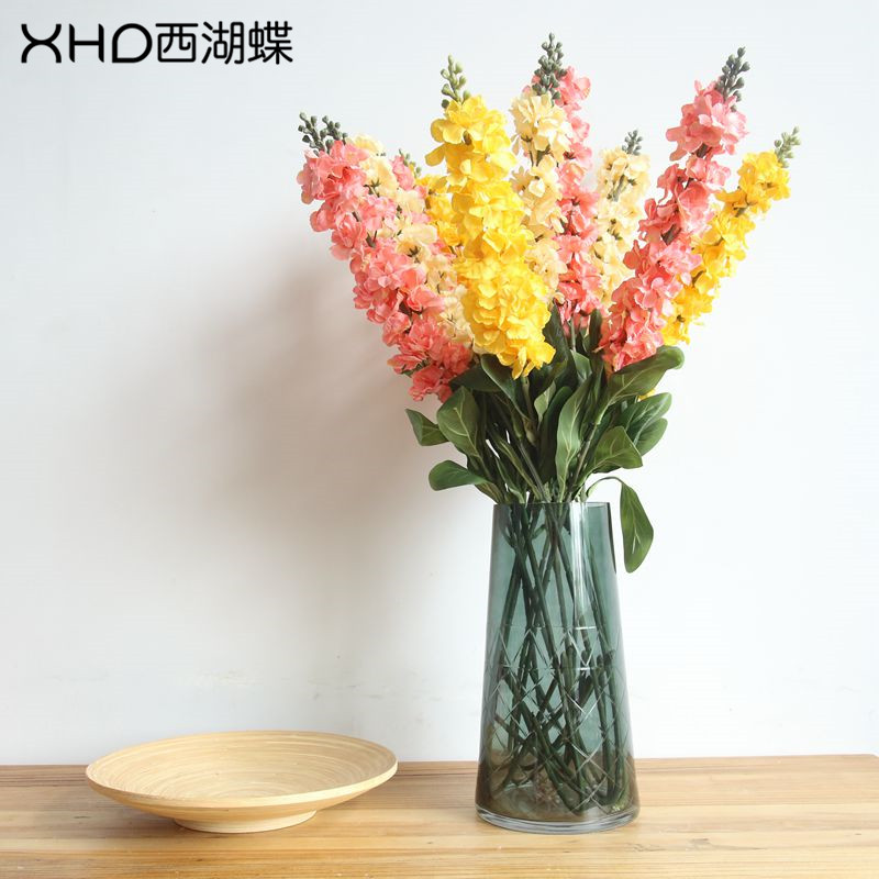 West Lake Butterfly Fly Swallow Grass Violet Emulation Flower Fake Flower Home Living Room Decoration Wedding Celebration New House Swing Piece