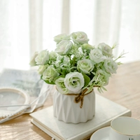 Свежий розовый зеленый (включая вазы)