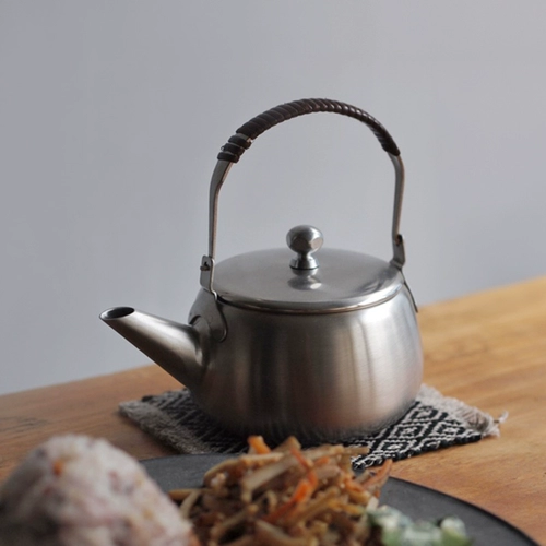 Японский импортный ретро заварочный чайник из нержавеющей стали, чайный сервиз
