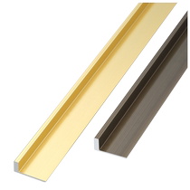 Dianjue Pavilion edge strip tile sun corner guard corner edge strip closing pressure strip aluminum metal right angle edge wall