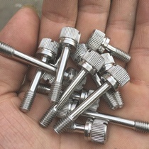 Fine GB839 stainless steel 304 swords groove knurled hand to prevent loosened screw loosened screw M4
