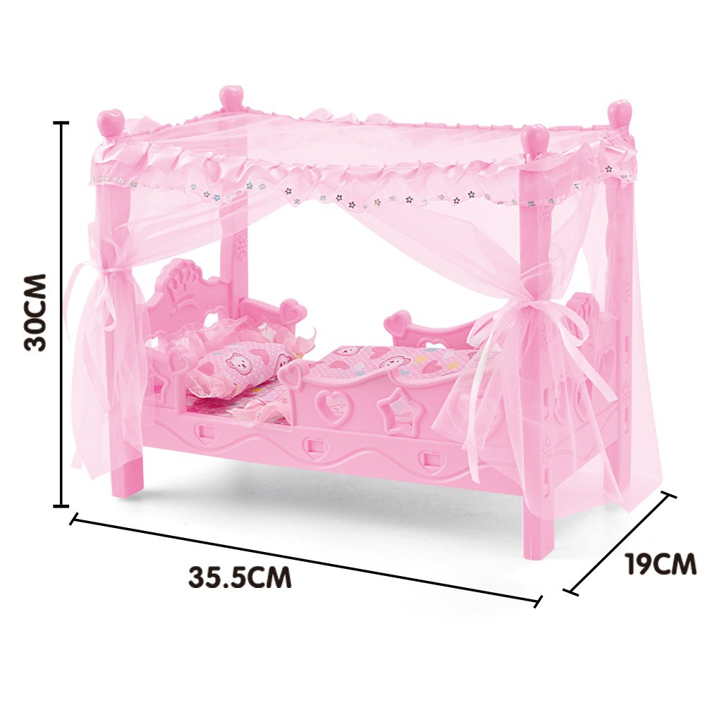 The bed foreign dolls of the costumiers are 30cm cm height little girl toy double twelve Constellation Princess Bed