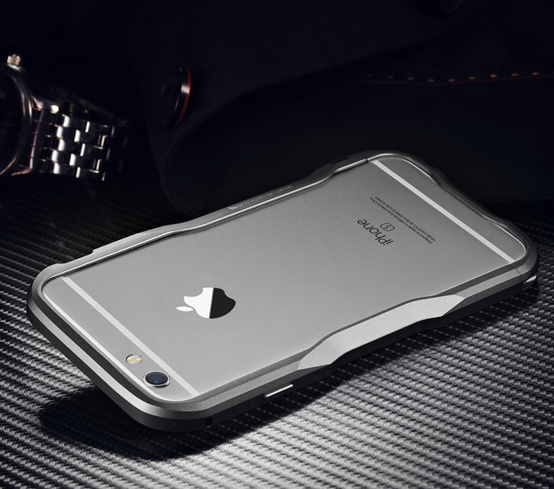 Luphie Incisive Sword Slim Light Aluminum Bumper Metal Shell Case for Apple iPhone 6S/6 & iPhone 6S Plus/6 Plus