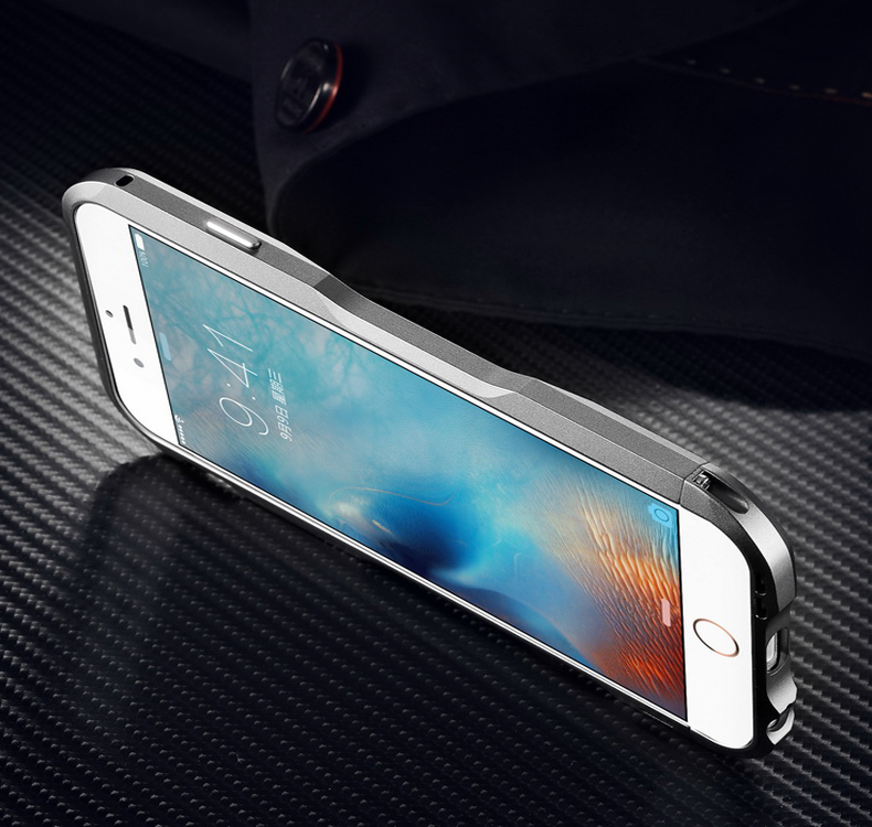 Luphie Incisive Sword Slim Light Aluminum Bumper Metal Shell Case for Apple iPhone 6S/6 & iPhone 6S Plus/6 Plus