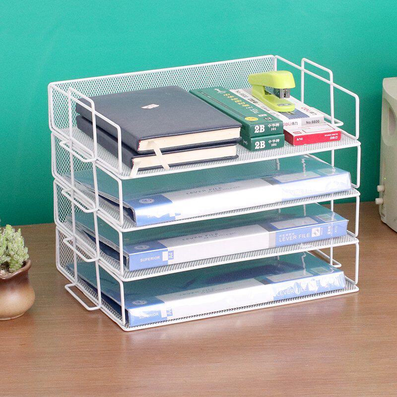 Office desktop folder tianyi multilayer shelf desk artifact