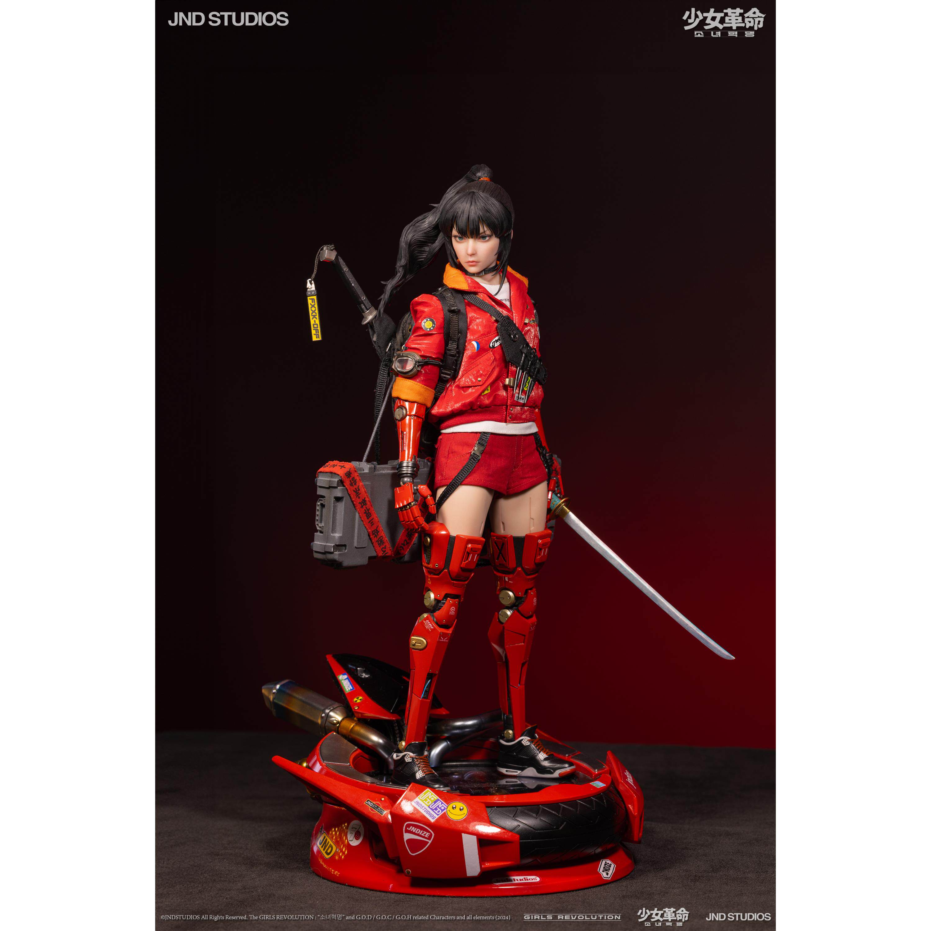 JND 1/6 Paripi Yu 可動人偶標準版GSR-001 & 珍藏版GSR-001C-淘寶