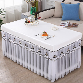 Pu oven heater cover waterproof and oil-proof tea table cloth cover cover Pu oven heater cover waterproof and oil-proof tea table cloth cover cover