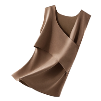 Nursing vest sling autumn and winter plus velvet for breastfeeding special velvet inner layer outer layer top maternity wear