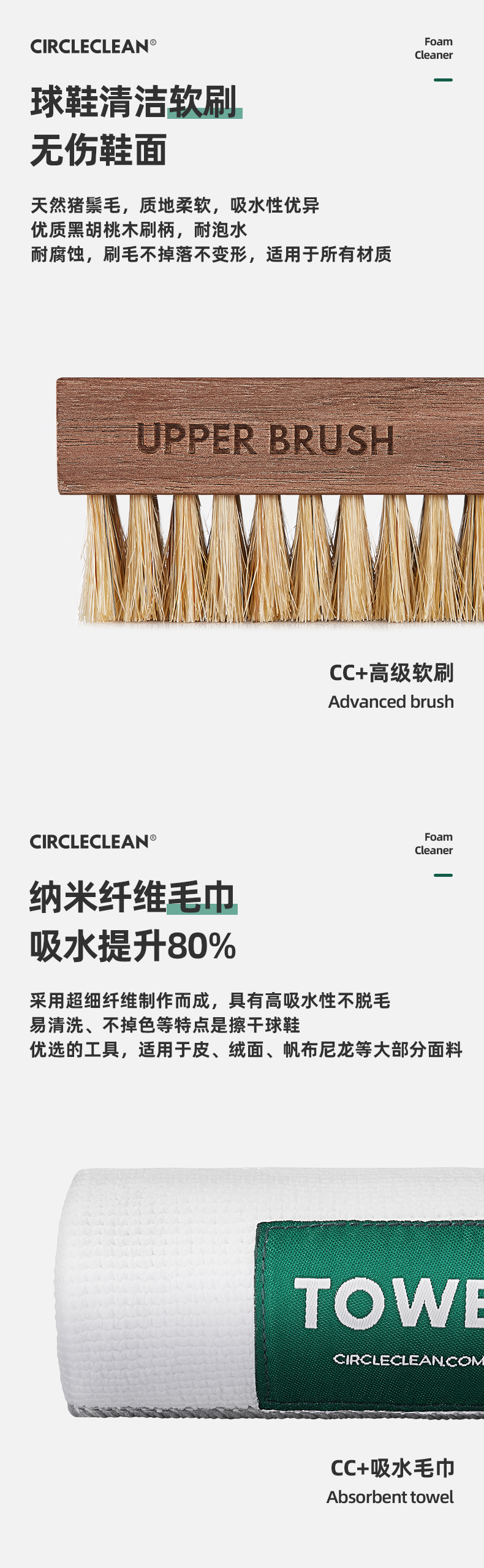NIKE官方推荐 CIRCLECLEAN 小白鞋泡沫清洗剂 200ml 无需水洗 图12
