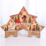 Рождественский брендовый деревянный декор, ювелирное украшение, подарок на день рождения