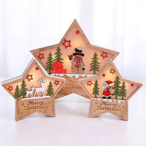 Рождественское брендовое деревянное ювелирное украшение, подарок на день рождения