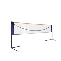 Badminton net rack portable foldable mobile simple indoor home standard blocking post outdoor venue rack