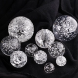 Четырех -летний магазин 13 цветов хрустальный стеклянный газовый пузырьный шариковые шарики шарики шарики шарики и колесное колесо фэн -шуи.