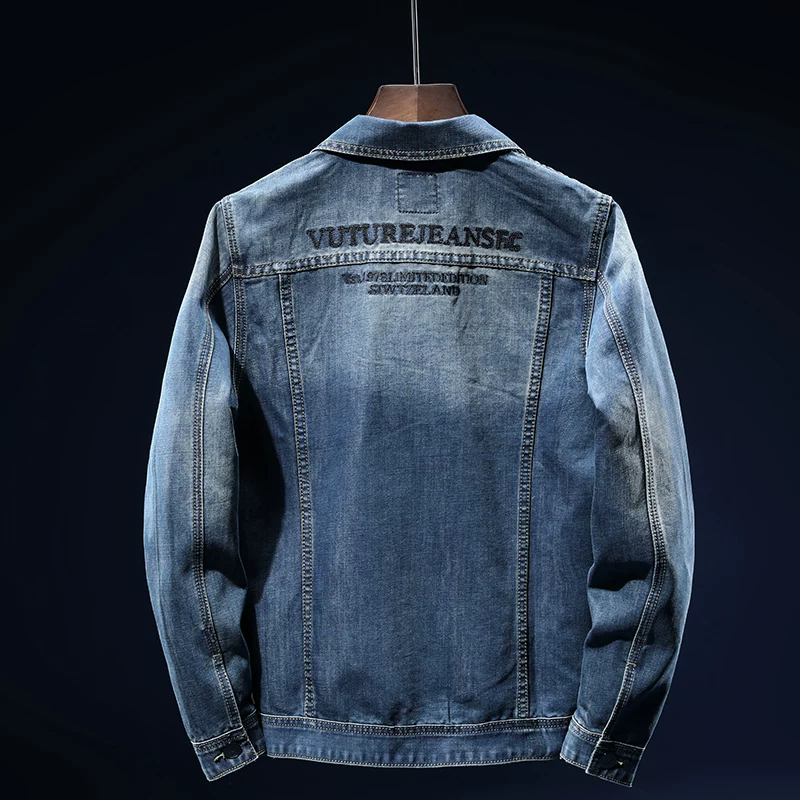Демисезонная джинсовая куртка, коллекция 2021 года, oversize