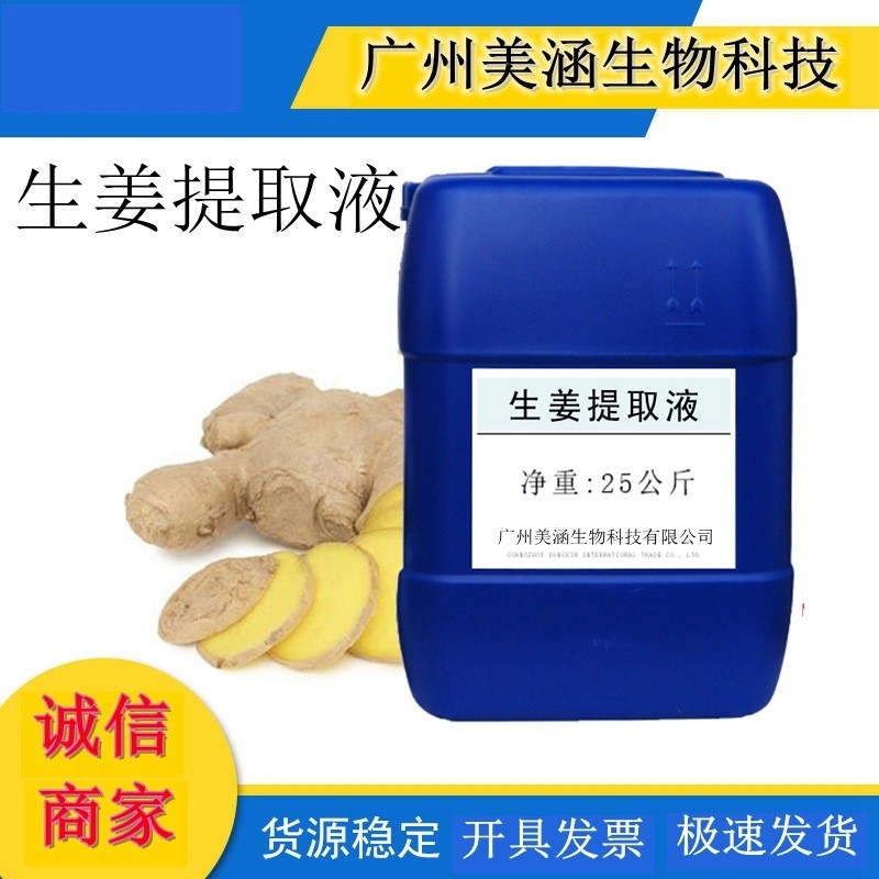 优质生姜提取液 植物提取液 生姜萃取液 厂家直销 1KG起订