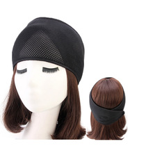 New ladies Sanming net wig hair band wig grip extended breathable adjustable magic sticky headband