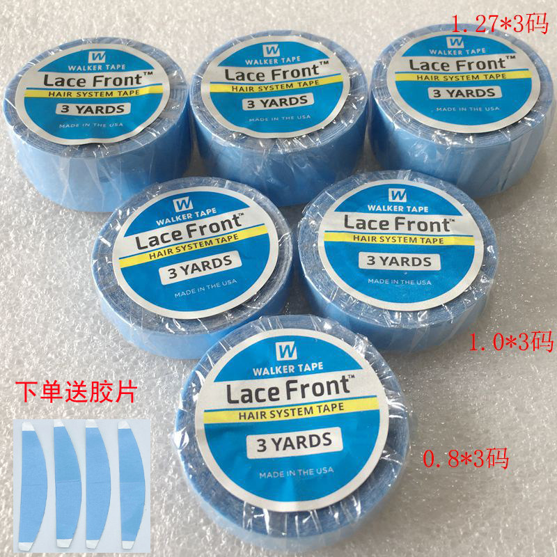 American Blue Gum Without Mark of hair replacement Negatives nano-connected double-sided adhesive Double-sided Adhesive Hair-retweeted adhesive tape