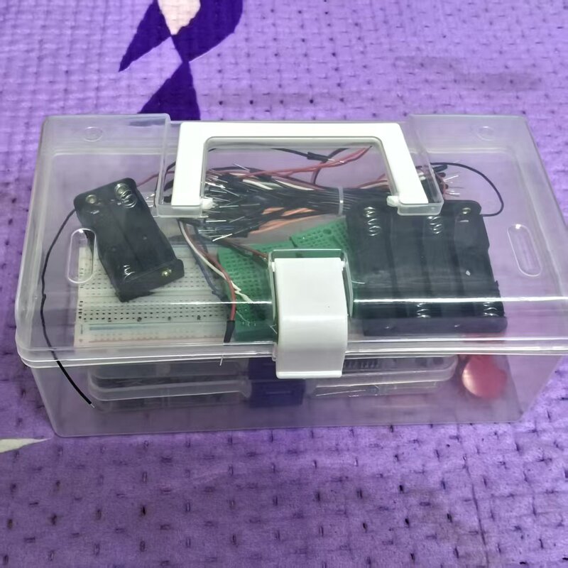Breadboard Beginner Electronic Production Kit Elementary School Science Electronic Maker Material Package