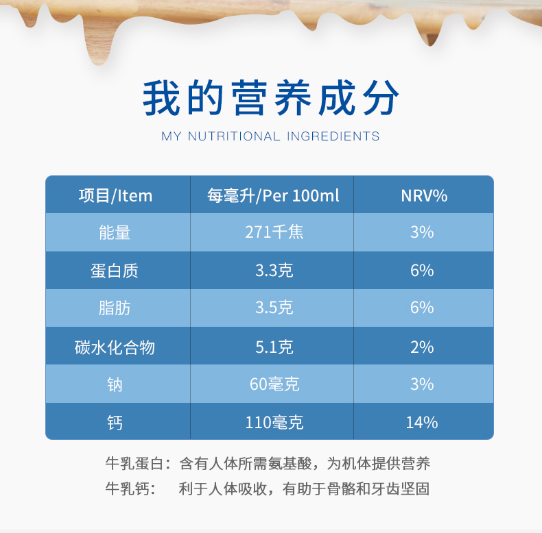 新疆麦趣尔乳蛋白纯牛奶200ml*20盒